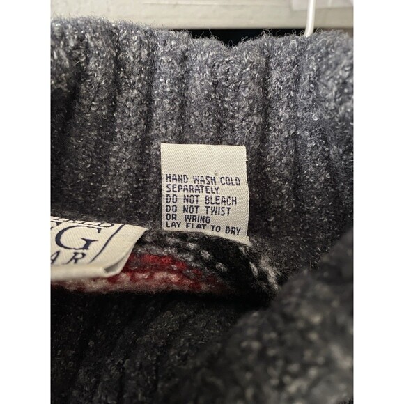 1990s Vintage Field Gear Striped Turtleneck Sweater - Picture 7 of 7